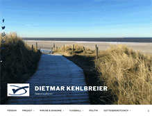 Tablet Screenshot of dietmar-kehlbreier.de
